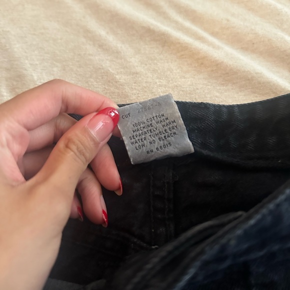 Vintage Black BONGO High Rise Straight Leg Jeans - Picture 4 of 9